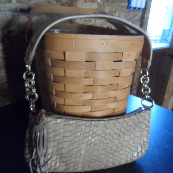 Elliott Lucca Tan Weaved Bag - Picture 5 of 10